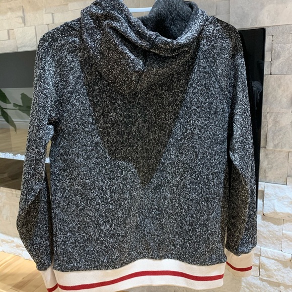 Mock Neck Hoodie - Picture 3 of 3